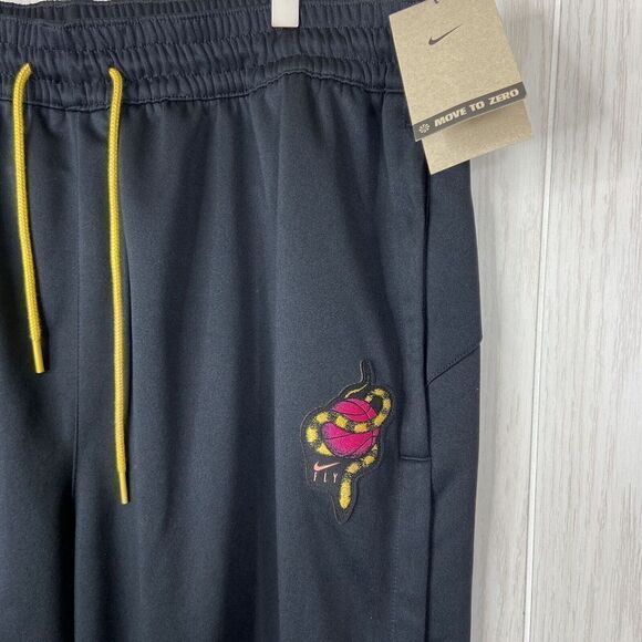 Nike Women Retro Fly Basketball Pants Black Size XXL Joggers NWT - Picture 4 of 9